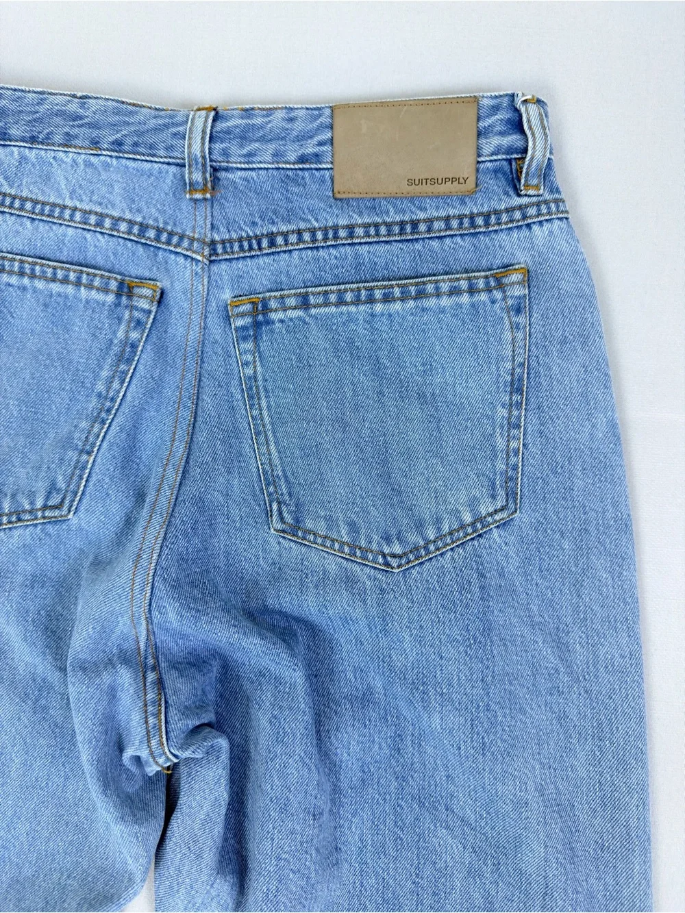 SuitSupply Candiani Selvedge Denim Jeans 30x30 Made in Italy
